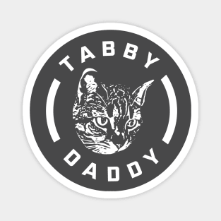 Funny Cat Dad Tabby Daddy Tabby Cat Magnet